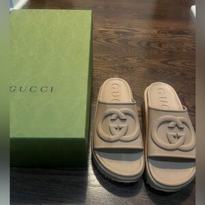 Gucci Platform Slides